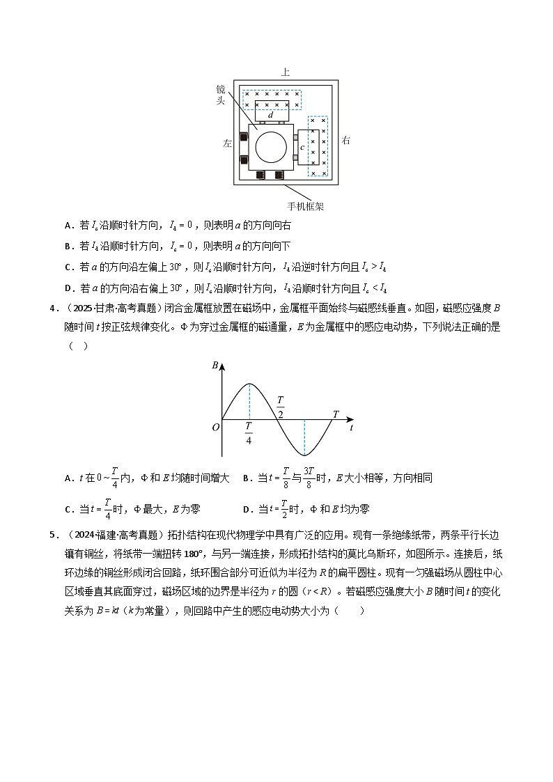 专题23 法拉第电磁感应定律（全国通用）（原卷版）第3页