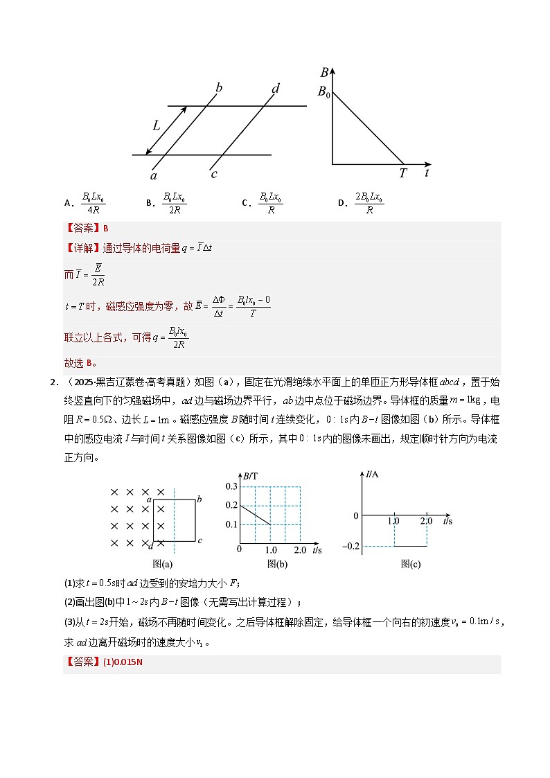 专题23 法拉第电磁感应定律（全国通用）（解析版）第2页