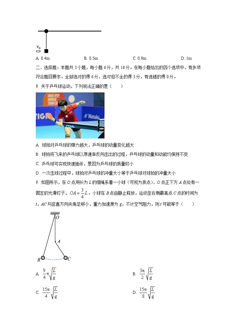 河北省衡水市故城县2024-2025学年高二下学期3月月考物理试卷（学生版）第3页