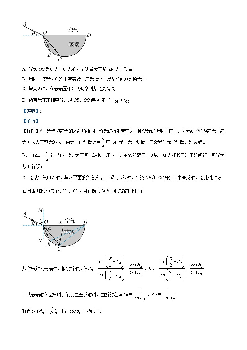 精品解析：天津市红桥区2025-2026学年高三上学期11月期中物理试题（解析版）第2页