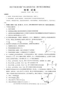 广西示范性高中2025-2026学年高二上学期11月期中考试物理试卷
