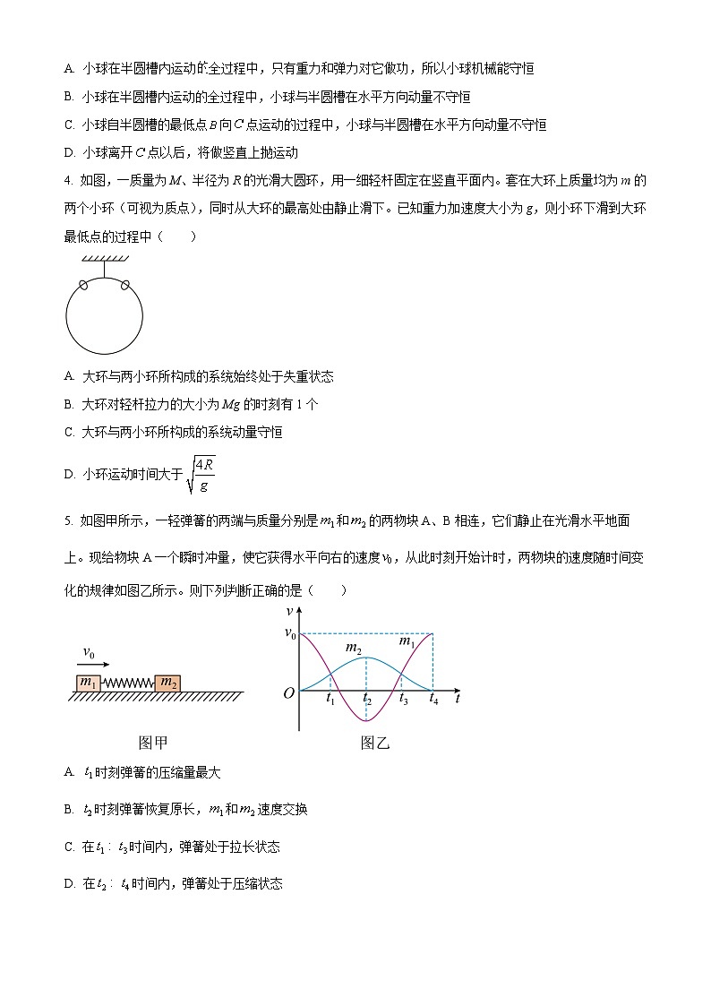 湖南省衡阳市第八中学2026届高三上学期期中考试物理试题（原卷版）第2页