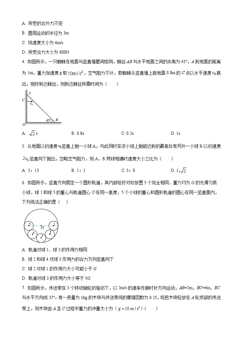 黑龙江省龙东联盟2025-2026学年高三上学期期中考试物理试题  Word版无答案第2页