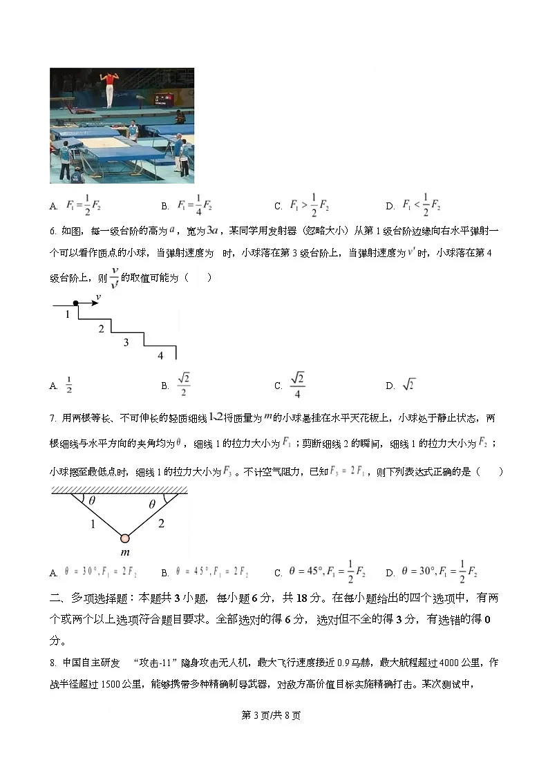 河北省邯郸市部分学校2026届高三上学期11月阶段联考物理试题（原卷版）第3页
