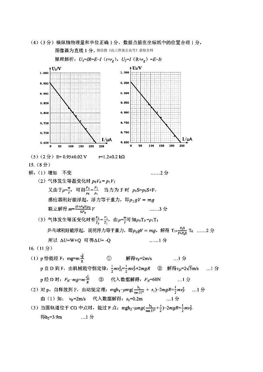 物理答案第2页