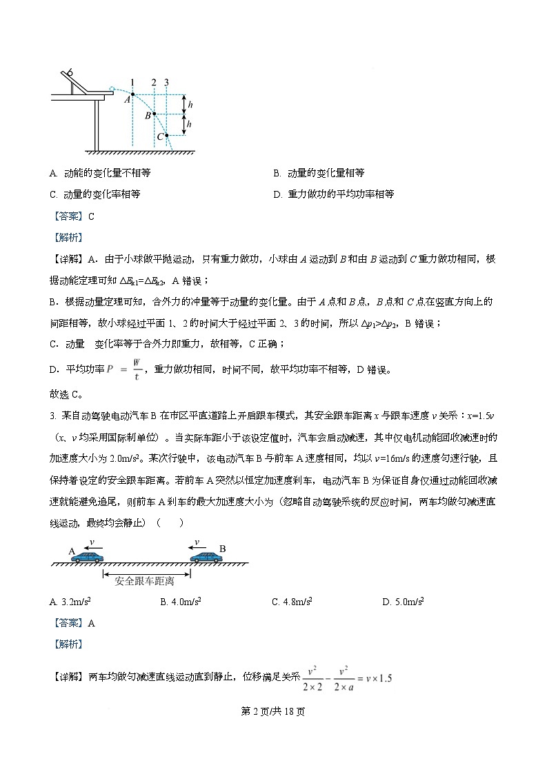 安徽省江淮十校2025-2026学年高三上学期11月期中物理试题   Word版含解析第2页
