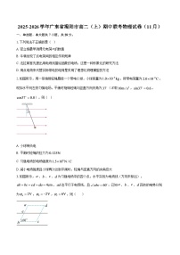 2025-2026学年广东省揭阳市高二（上）期中联考物理试卷（11月）-自定义类型