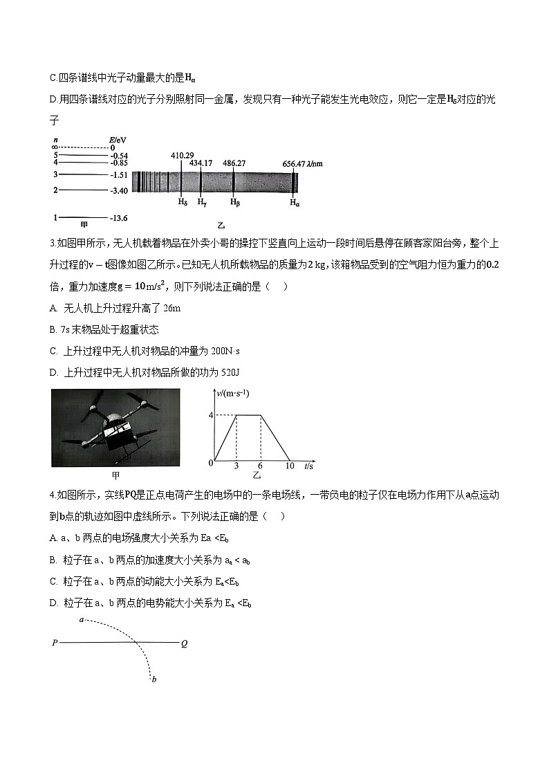 东北“三省一区”点石联考2026届高三上学期12月份联合考试 物理试卷第2页