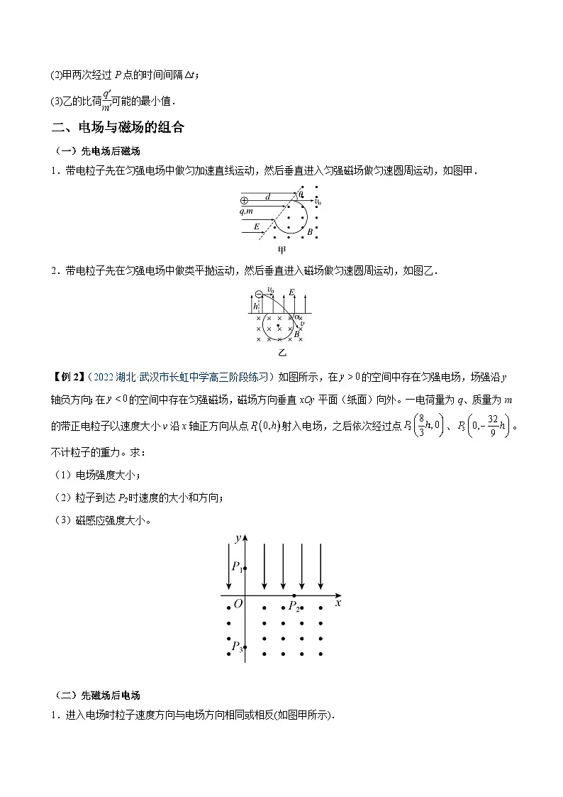 高考物理一轮重难点复习难点20 带电粒子在组合场中的运动（原卷版）第2页