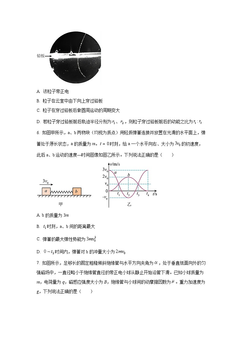 湖北省孝感新高考协作体2025-2026学年高二上学期11月期中物理试卷（学生版）第3页