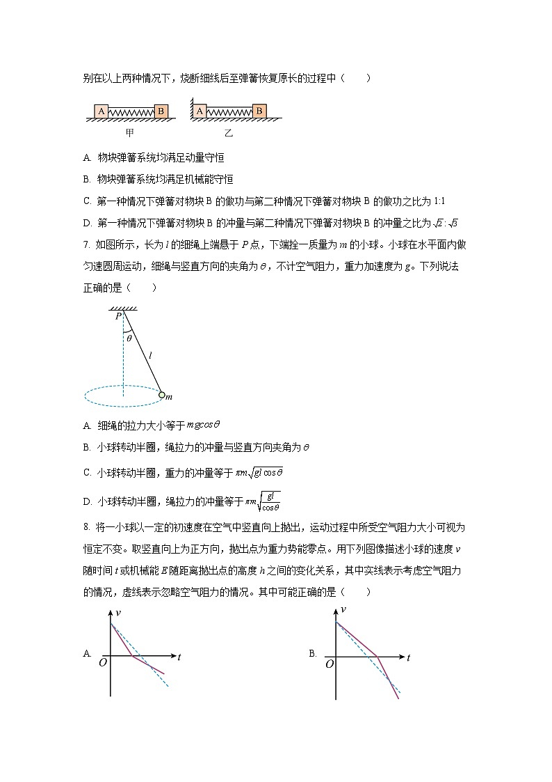2025-2026学年北京市十一学校高三上学期10月月考物理试卷（学生版）第3页