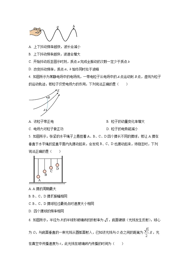 2025-2026学年广东省深圳市深圳联盟校高二上学期11月期中（B）物理试卷（学生版）第2页