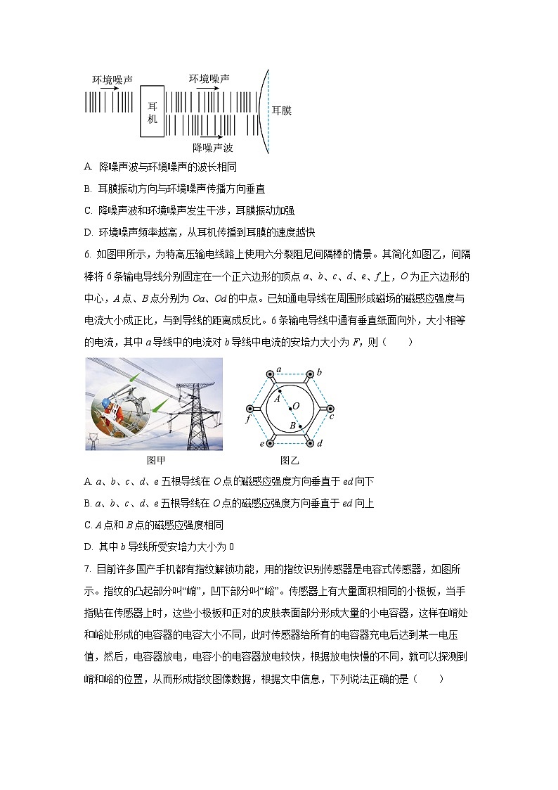 2024-2025学年广东省湛江市高二上学期期末调研测试物理试卷（学生版）第3页
