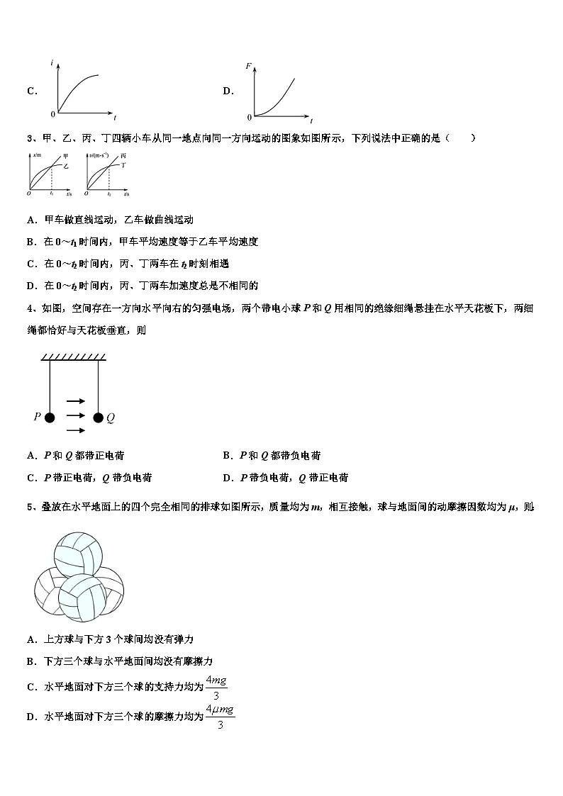 2026届安徽省蚌埠二中高考物理倒计时模拟卷含解析第2页