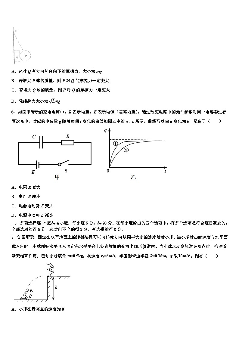 2026届安徽省全国示范高中名校高考物理倒计时模拟卷含解析第3页