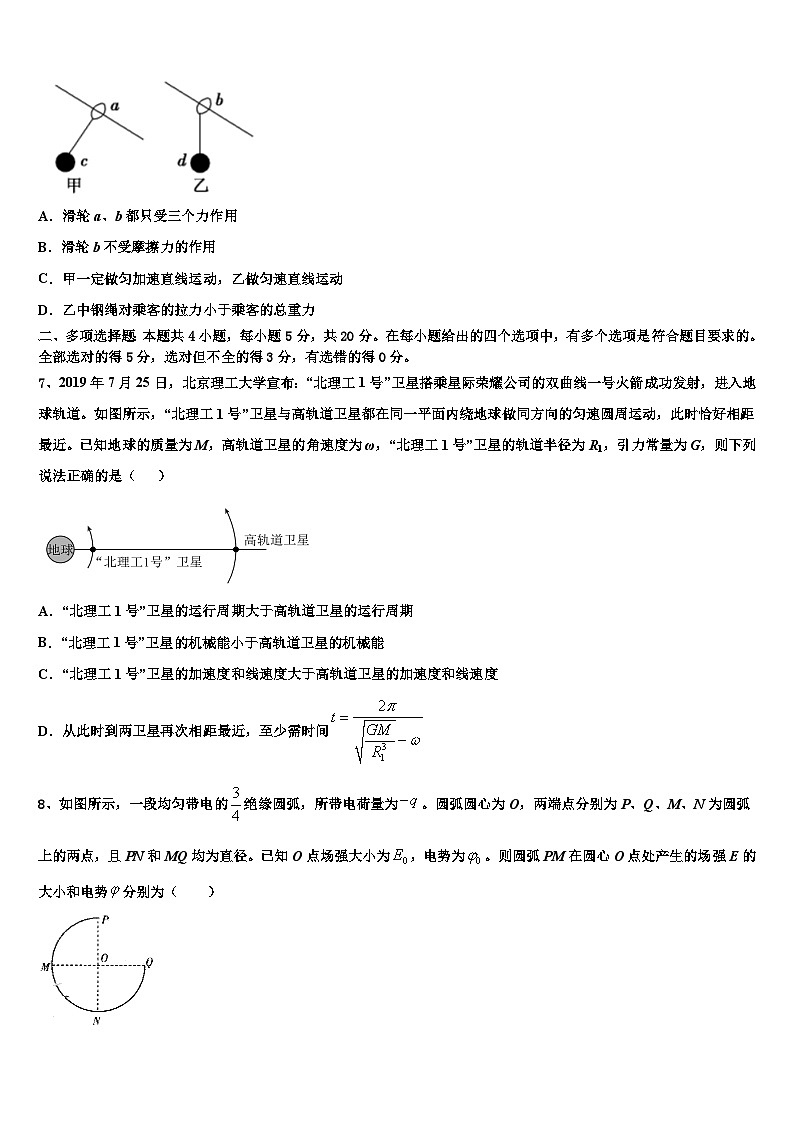 2026届安徽省铜陵市铜都双语学校高考物理押题试卷含解析第3页