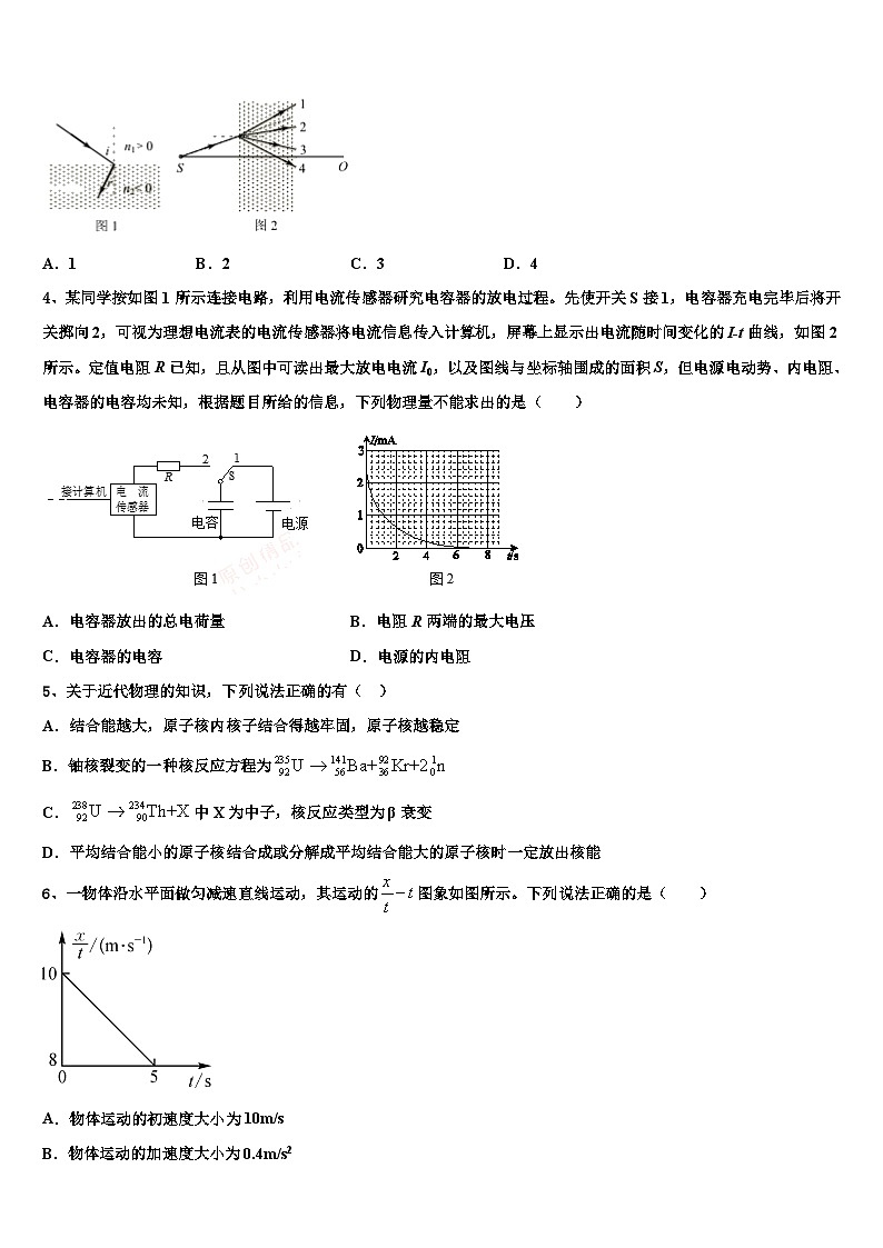 2026届安徽省池州市东至三中高三3月份模拟考试物理试题含解析第2页