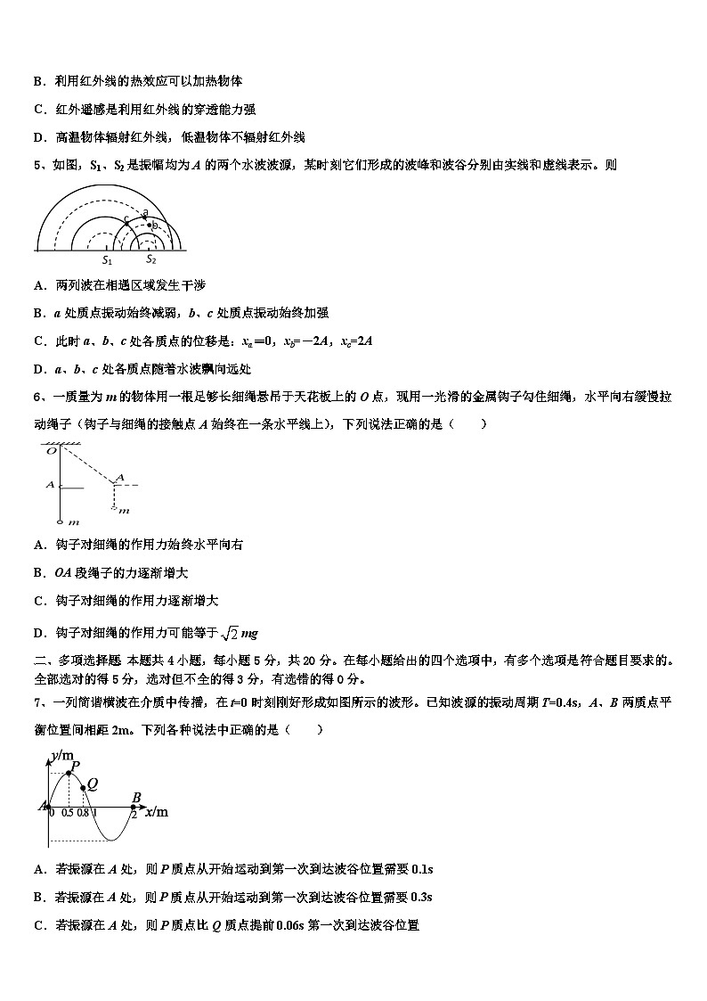 2026届安徽省合肥市第八中学高三最后一卷物理试卷含解析第2页