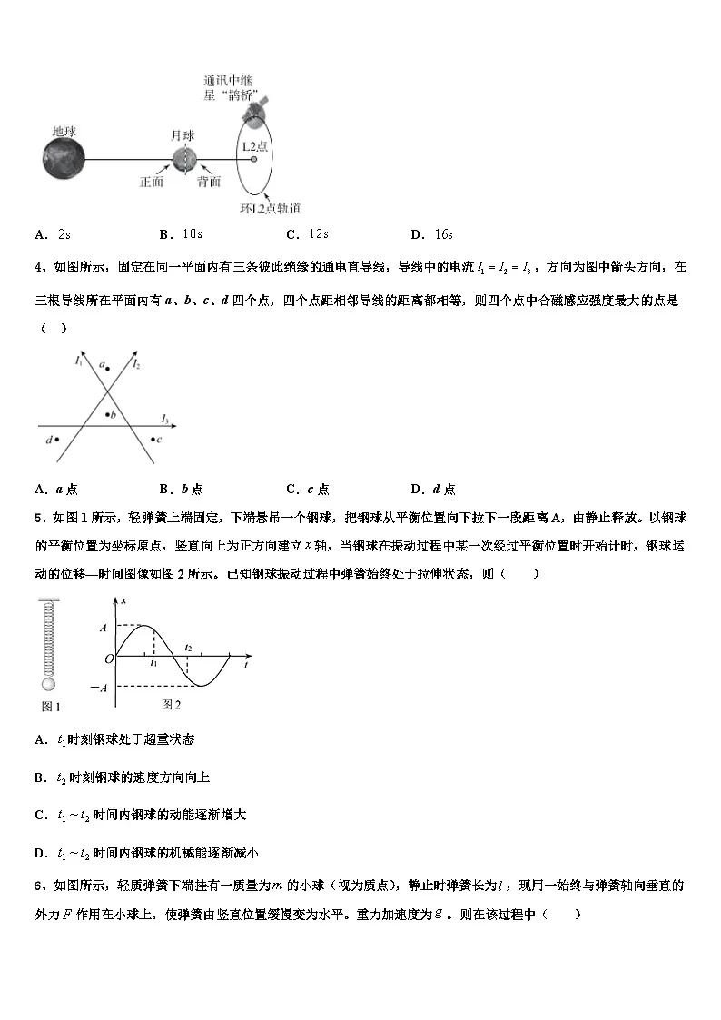 2026届北京市交大附中高考冲刺物理模拟试题含解析第2页