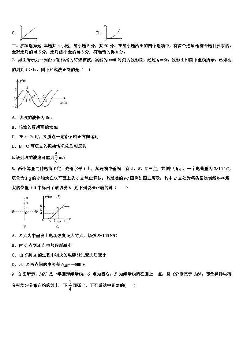2026届北京市师大二附中高三（最后冲刺）物理试卷含解析第3页