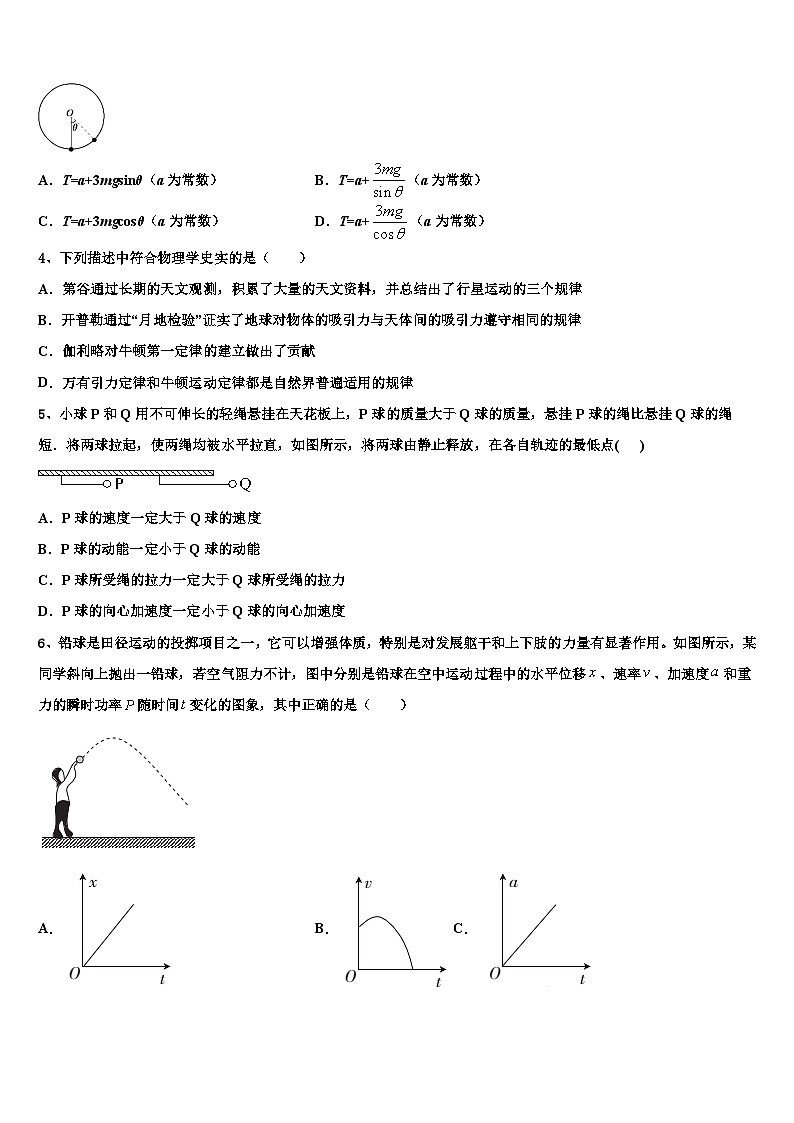 2026届北京市西城区第十五中学高考物理四模试卷含解析第2页