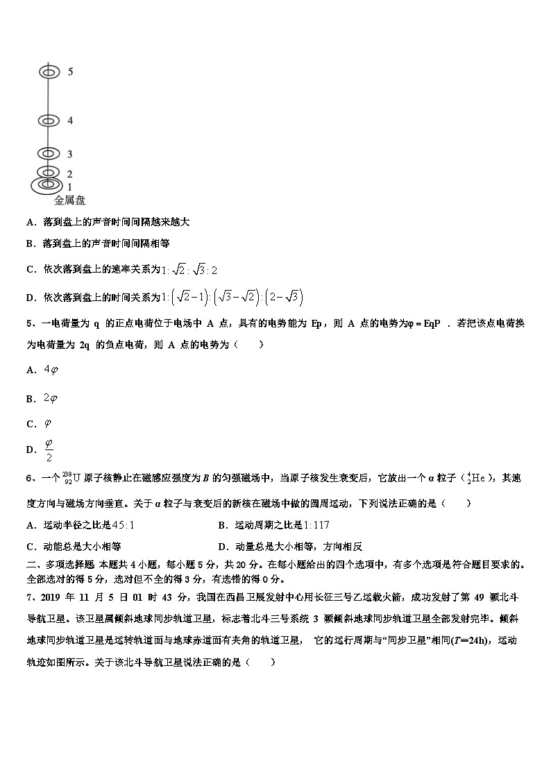 2026届北京丰台区北京第十二中学高考物理必刷试卷含解析第2页
