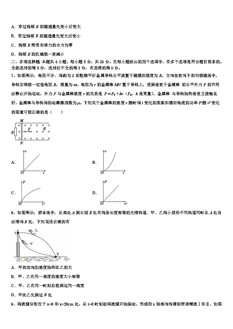 2026届北京八中怡海分校高三压轴卷物理试卷含解析第3页