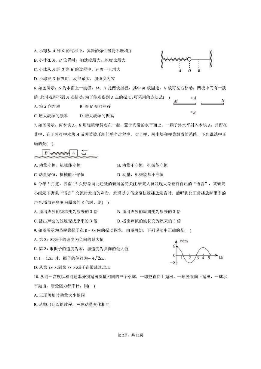 2024-2025学年宁夏石嘴山三中高二（上）期末物理试卷（有答案）第2页