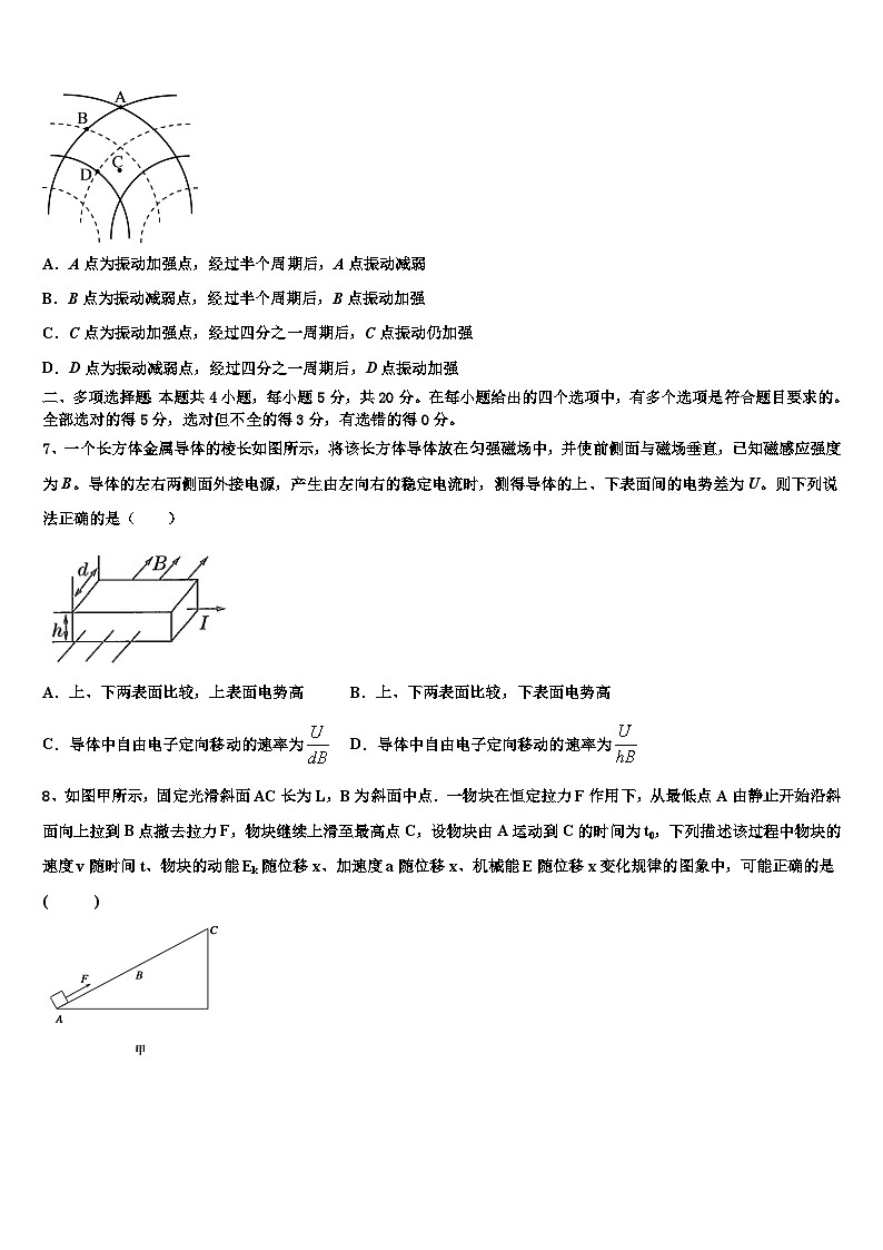 2026届福建省莆田市七中高三下学期一模考试物理试题含解析第3页