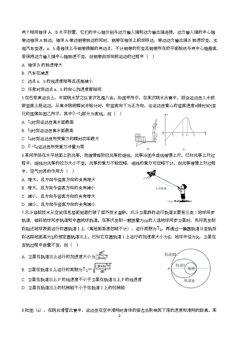 江苏省常州高级中学2025-2026学年高二上学期12月月考物理试卷（强基班）第2页