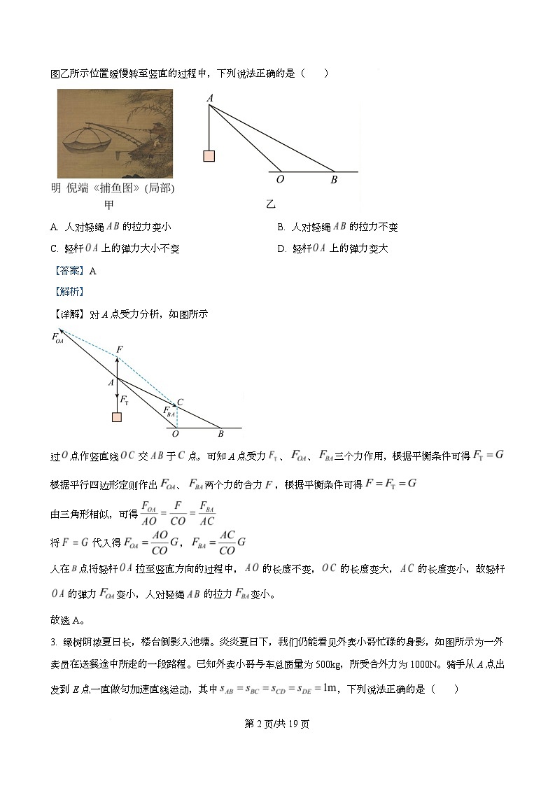 四川省2026届射洪中学高三上学期二模物理试题 Word版含解析第2页