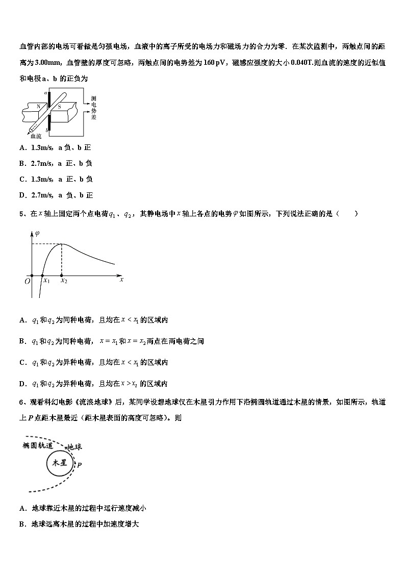 2026届广东深圳龙文教育高考考前模拟物理试题含解析第2页