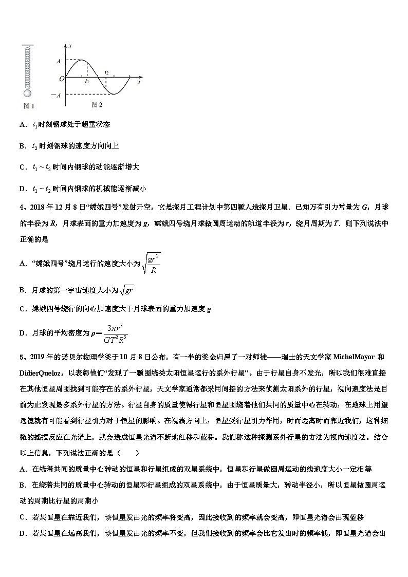 2026届广东省佛山市顺德区青云中学高考考前模拟物理试题含解析第2页