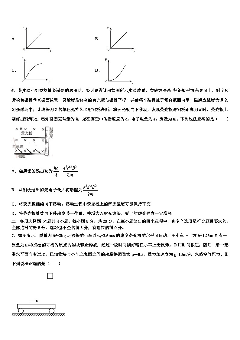 2026届广东省揭阳市一中等三校高考仿真卷物理试题含解析第3页