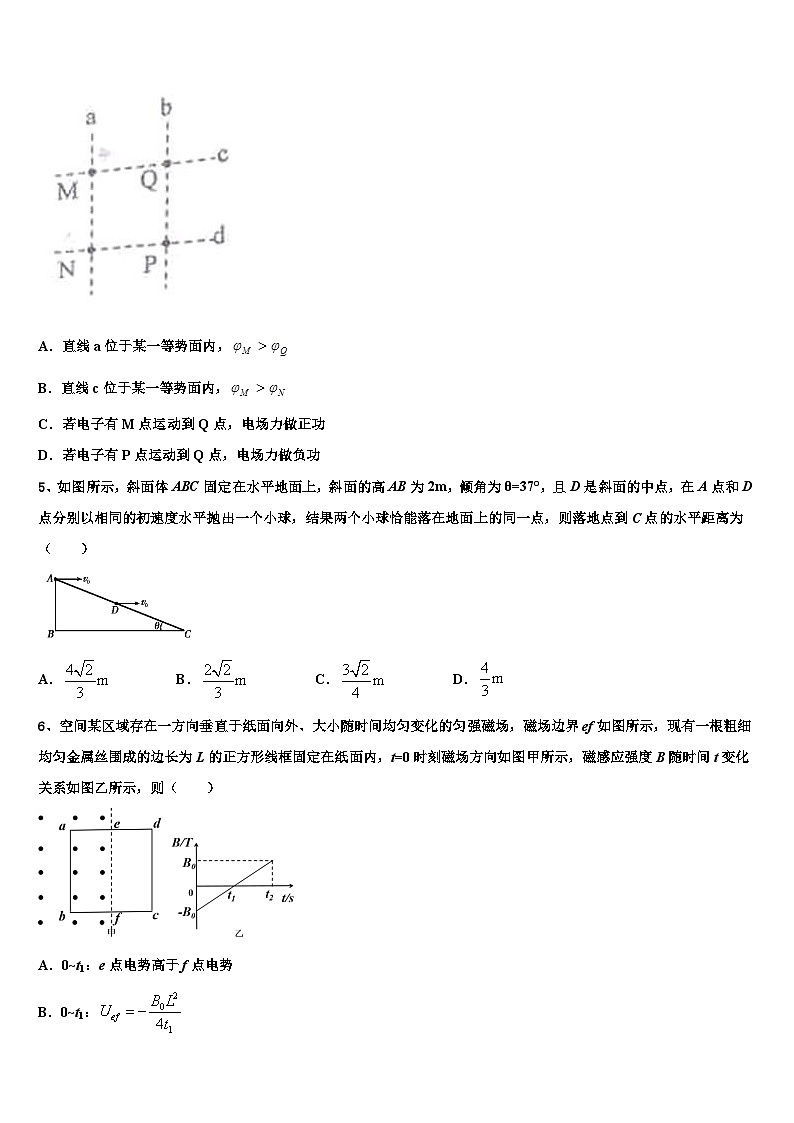 2026届广东省重点名校高考考前提分物理仿真卷含解析第2页