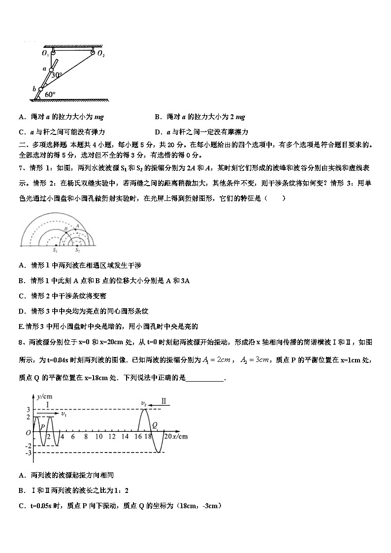 2026届广东省深圳实验、珠海一中等六校高三第三次测评物理试卷含解析第3页