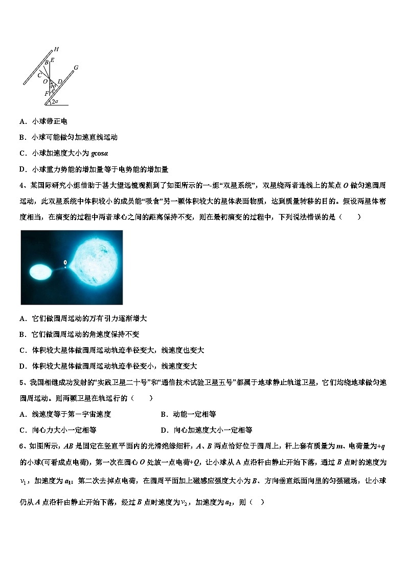 2026届广东省遂溪县第一中学高三下学期联合考试物理试题含解析第2页