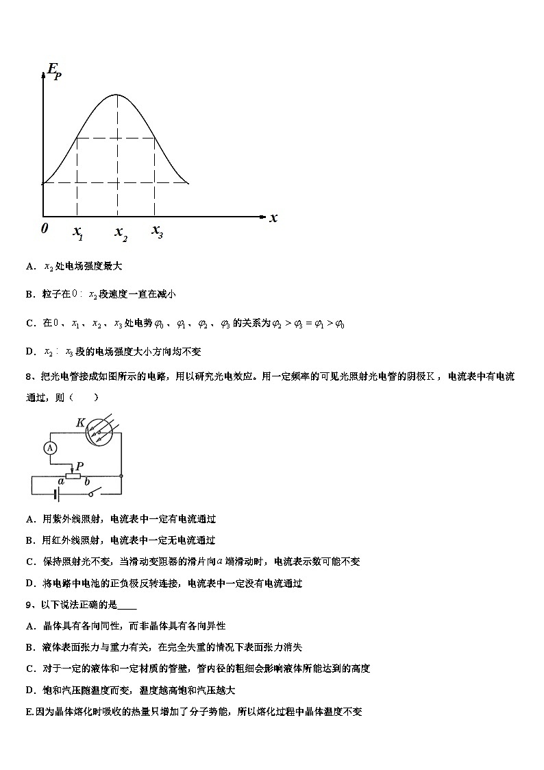 2026届贵阳市第二实验中学高考冲刺物理模拟试题含解析第3页