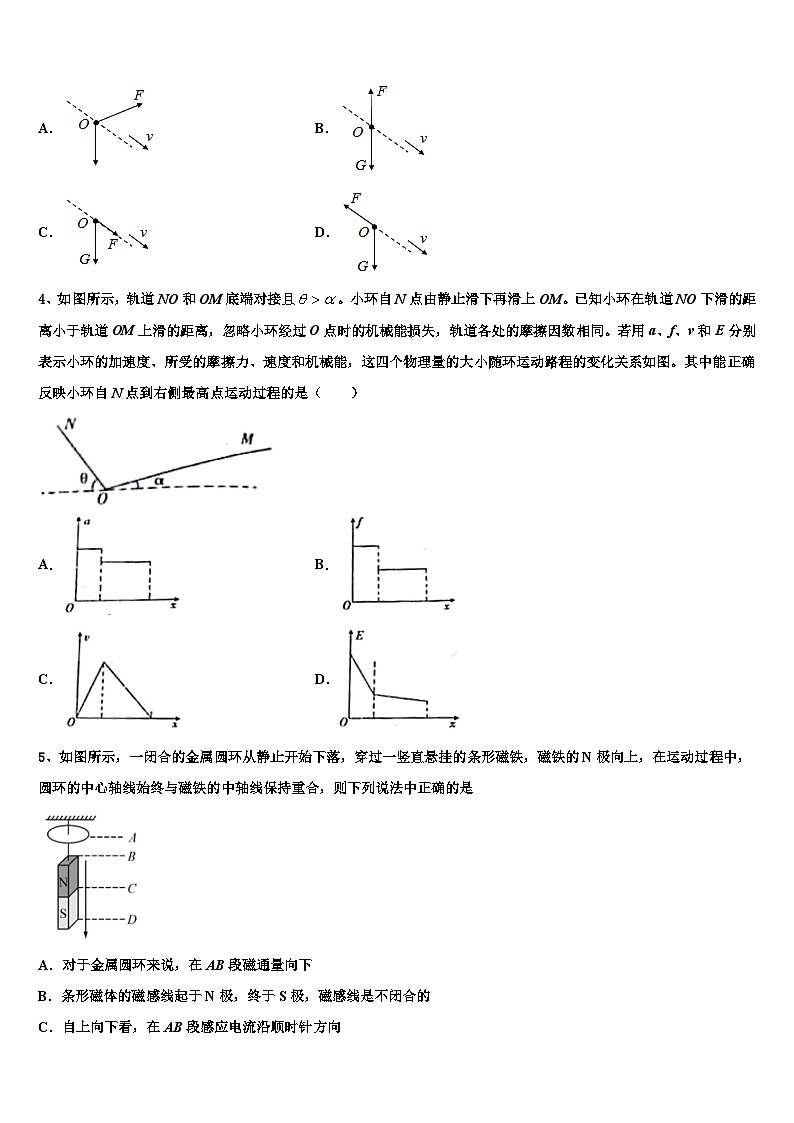 2026届贵阳市重点中学高考压轴卷物理试卷含解析第2页