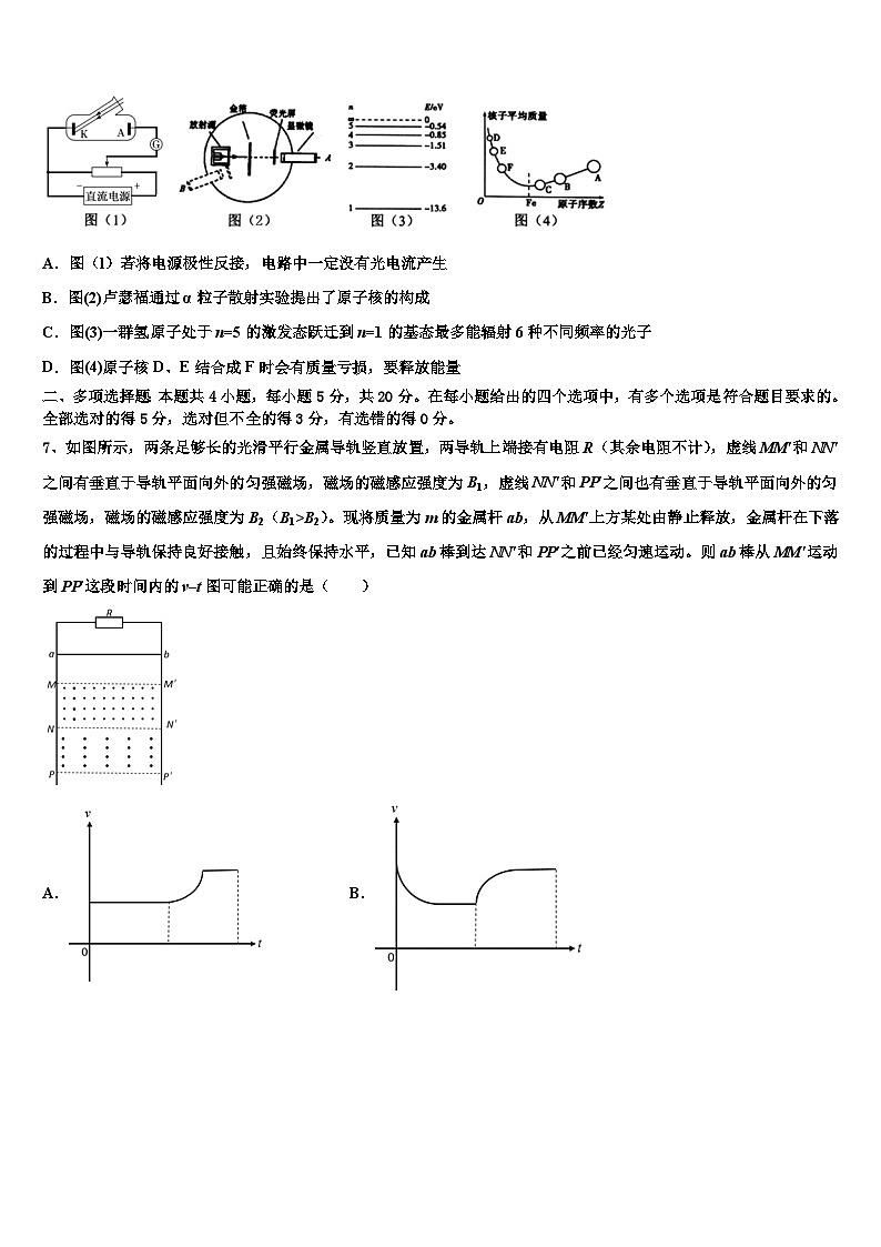 2026届贵州省思南中学高考物理二模试卷含解析第3页