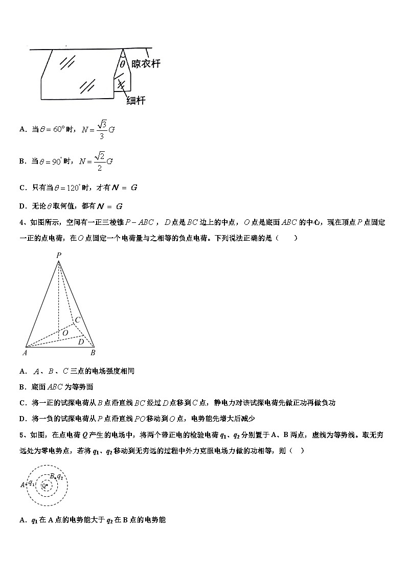 2026届贵州省遵义市航天高级中学高考临考冲刺物理试卷含解析第2页