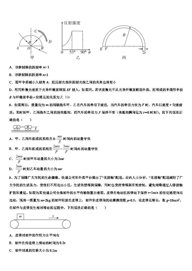 2026届海南省华中师大琼中附中高三（最后冲刺）物理试卷含解析第3页