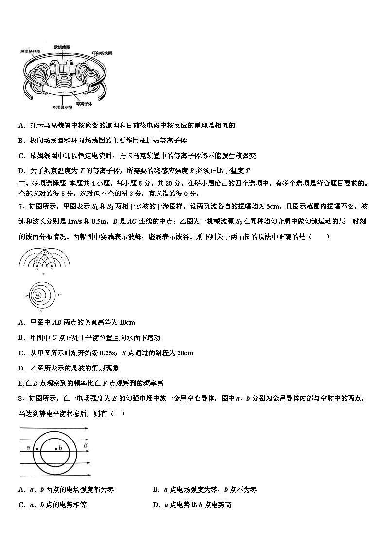 2026届海南省洋浦中学高三考前热身物理试卷含解析第3页