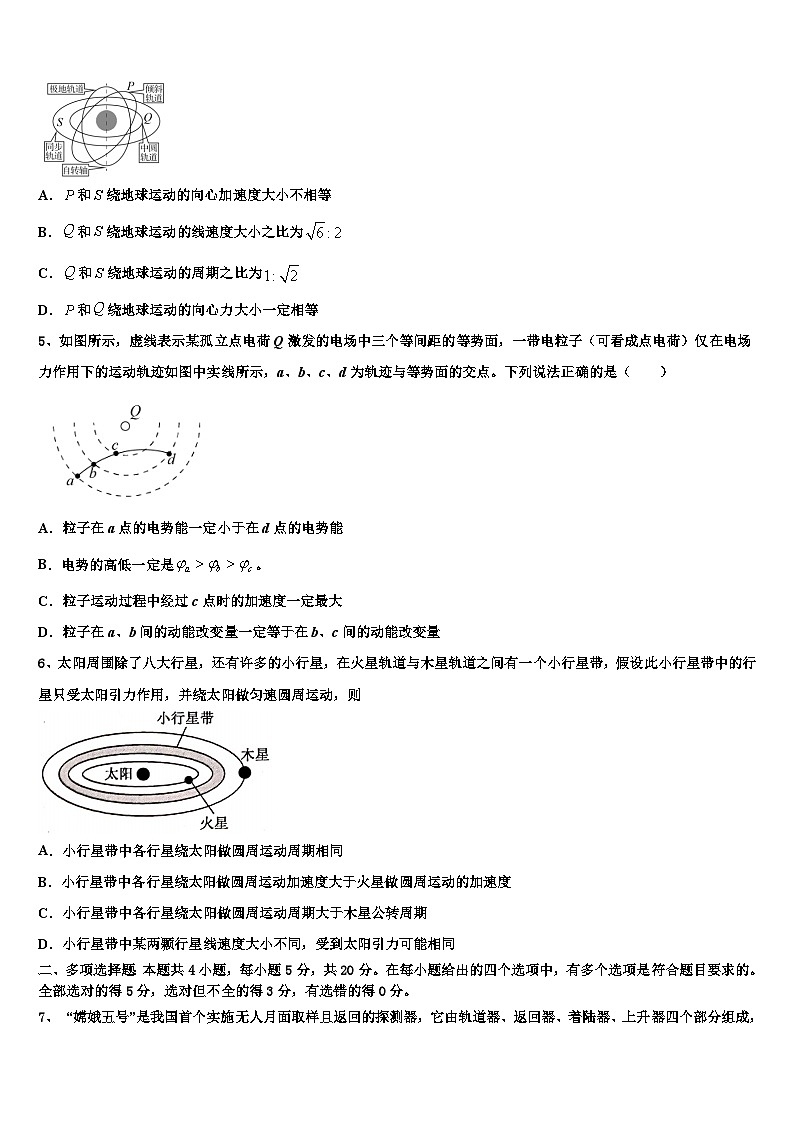 2026届杭州市重点中学高三冲刺模拟物理试卷含解析2第2页