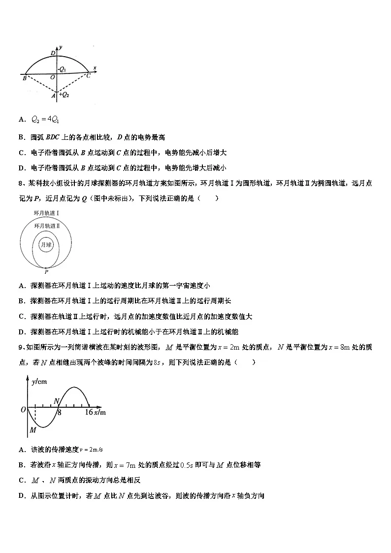 2026届海南市重点中学高三第三次模拟考试物理试卷含解析第3页
