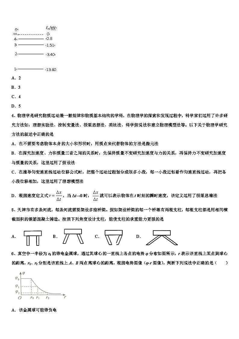 2026届河北省井陉县第一中学高三适应性调研考试物理试题含解析第2页