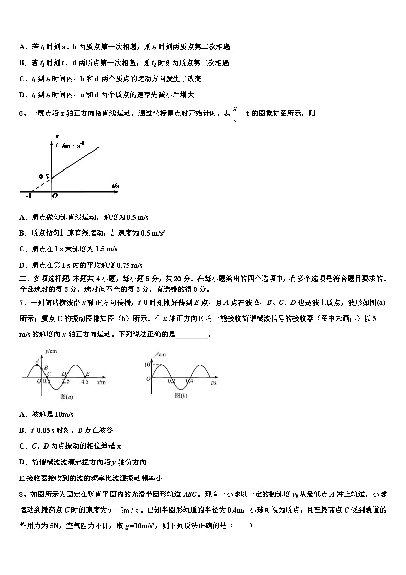 2026届河北省新高考适应性考试物理试卷含解析第3页