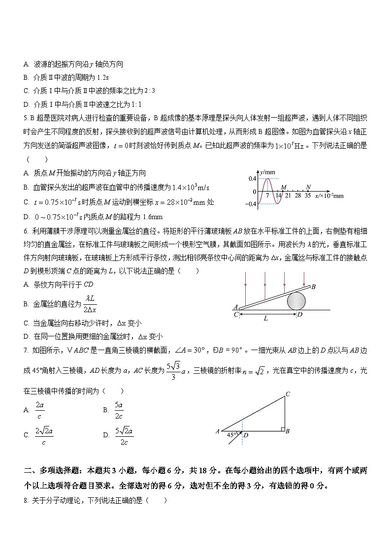 高二物理试题第2页