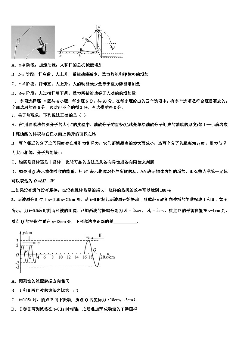 2026届河北邢台市南和一中高考考前提分物理仿真卷含解析第3页