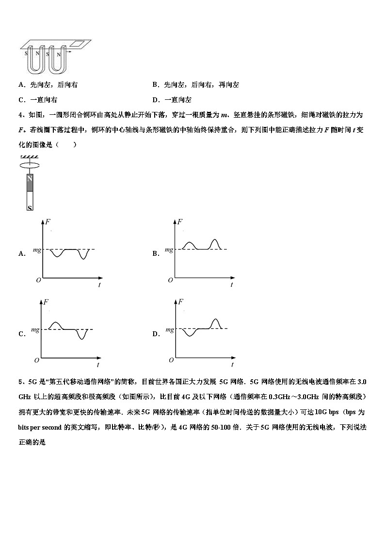 2026届河北省张家口市宣化第一中学高考物理必刷试卷含解析第2页